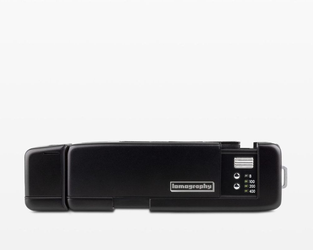 Lomomatic 110 Film Camera & Flash Golden Gate - photodom. Shop